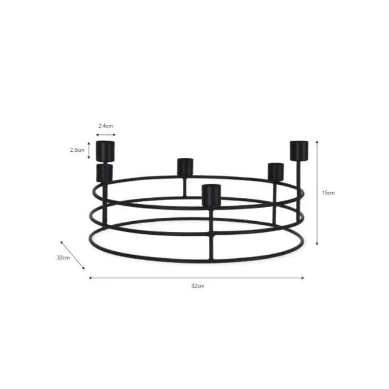 Garden Trading Curzon Steel Candle Holder