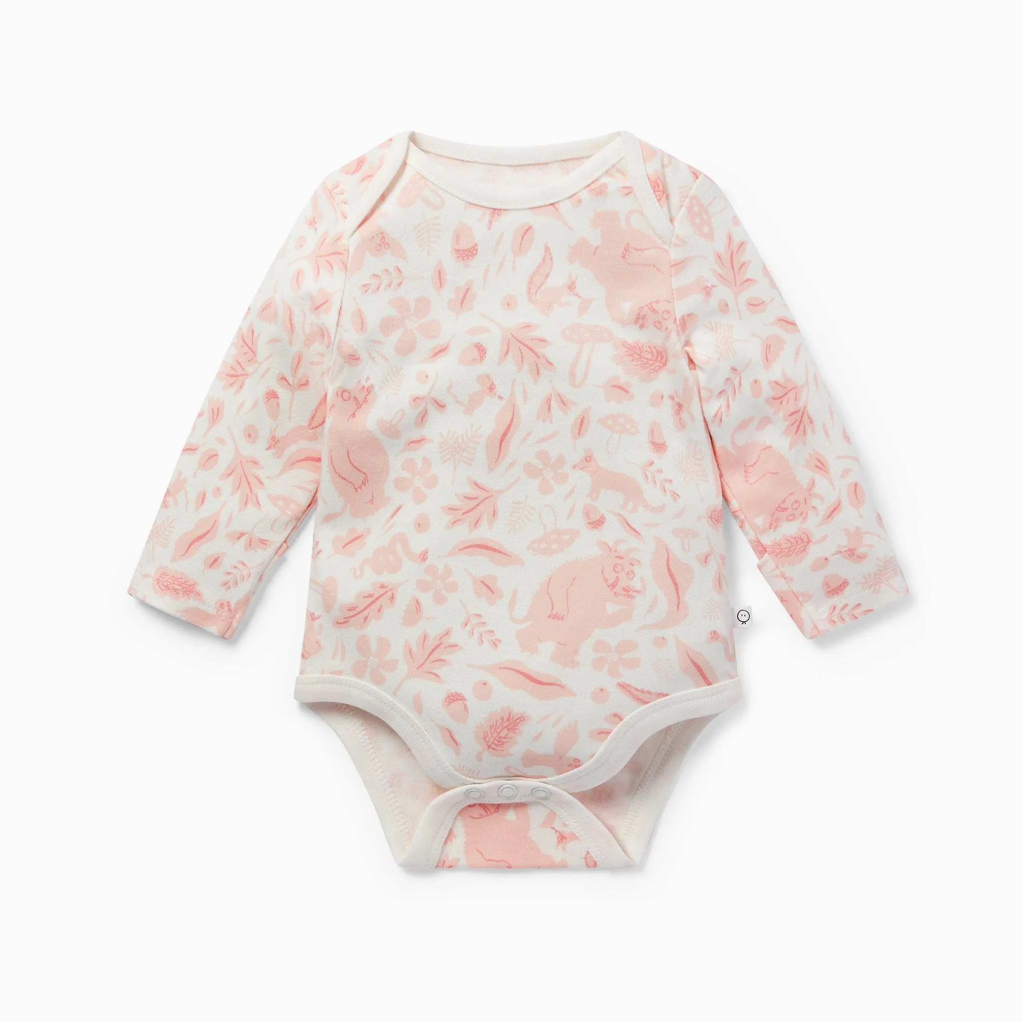 Gruffalo Foxglove Pink Bodysuit & Ribbed Joggers Outfit