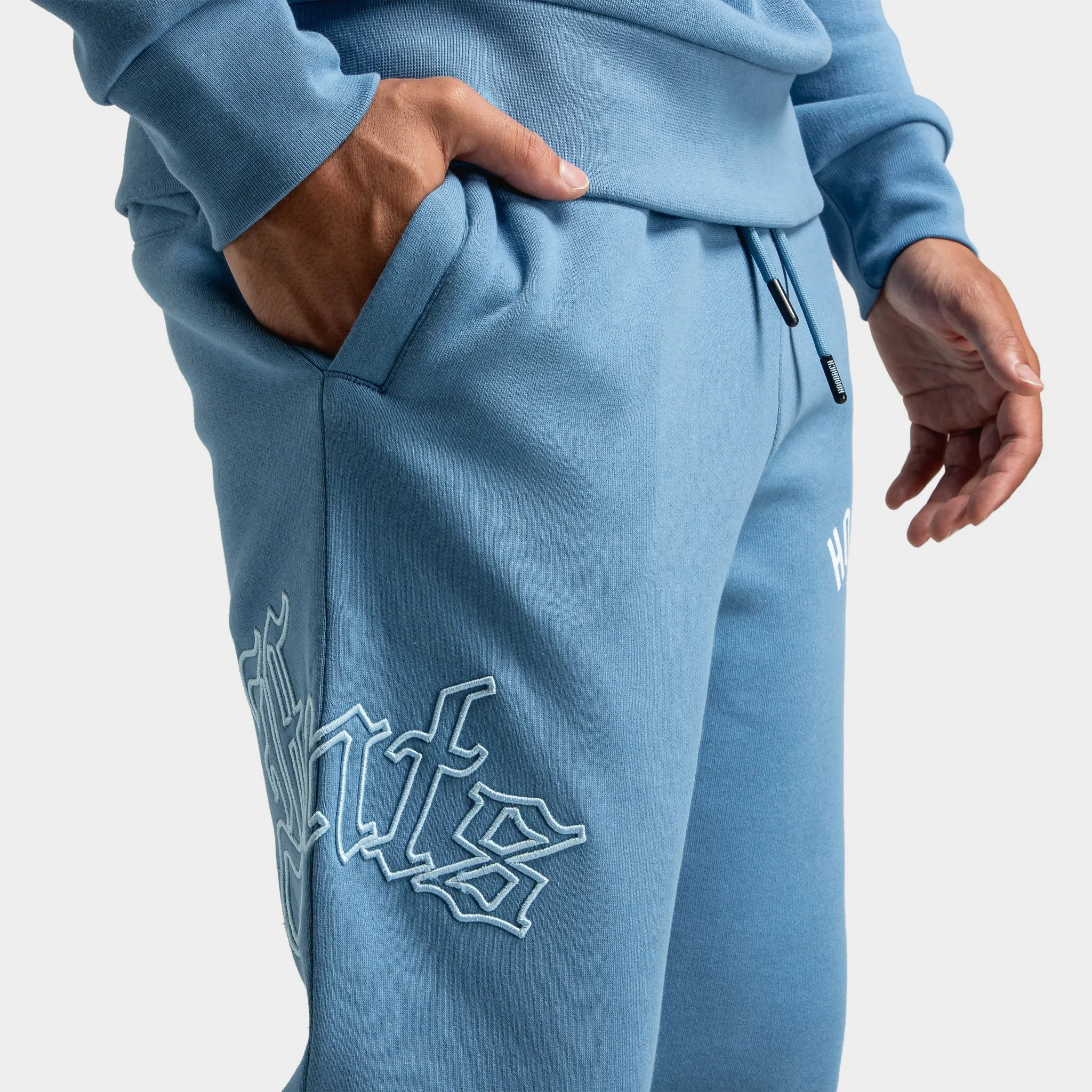 Hoodrich Conquer Jogger Coronet Blue / White - Clear Sky