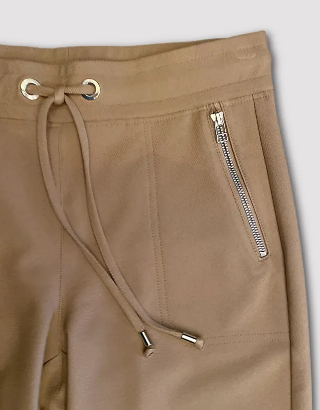 I'cona Luxury Joggers in Camel