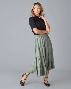 Jane Skirt  in Sage