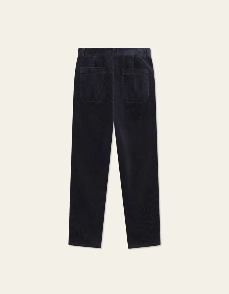 Kody Heavy Corduroy Pants - Dark Navy