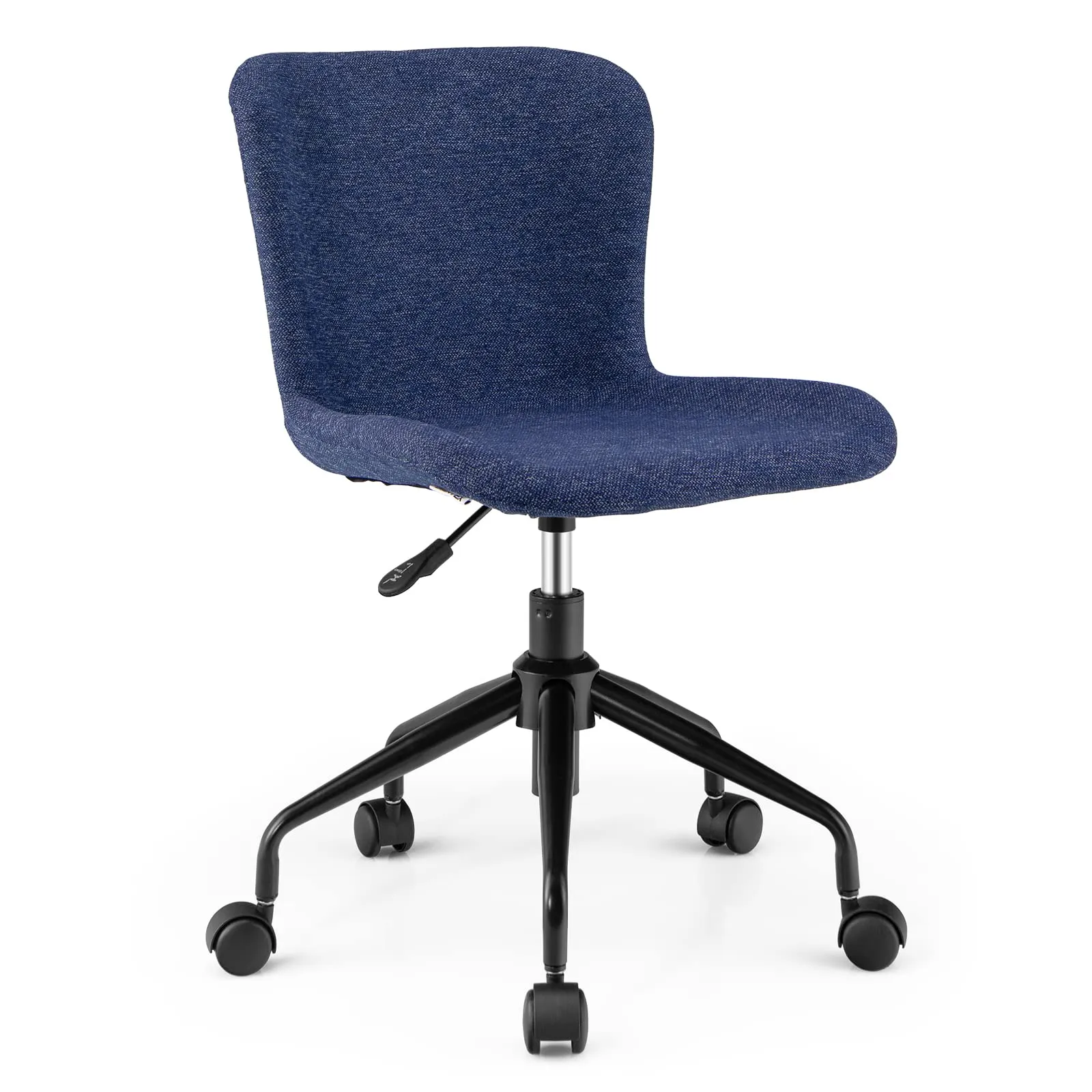 KOMFOTT Home Office Chair with Wheels, Mid-Back Swivel Computer Chair