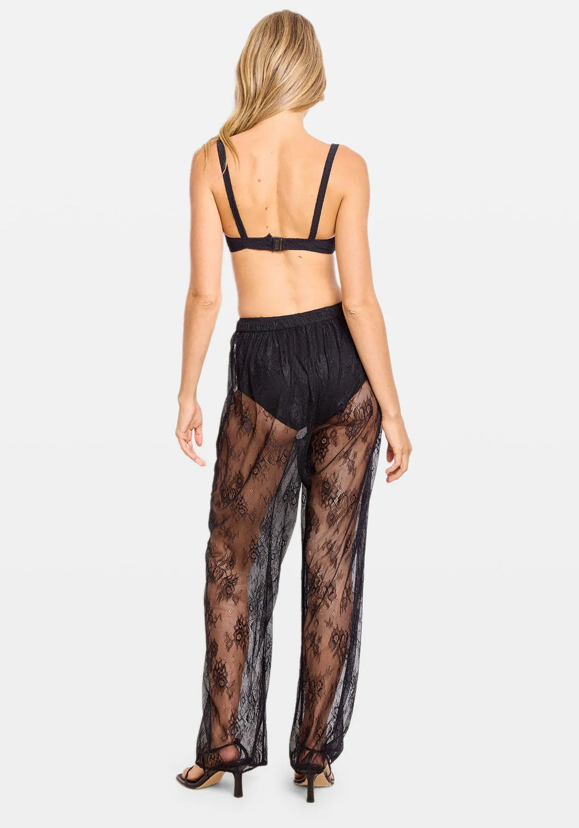 LACE PANT BLACK