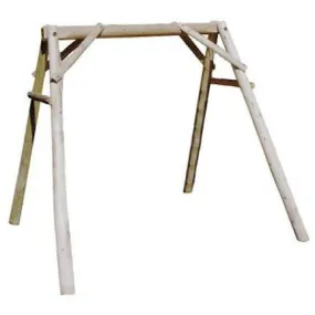 Lakeland Mills Cedar A-Frame Swing Mount - 5 Foot