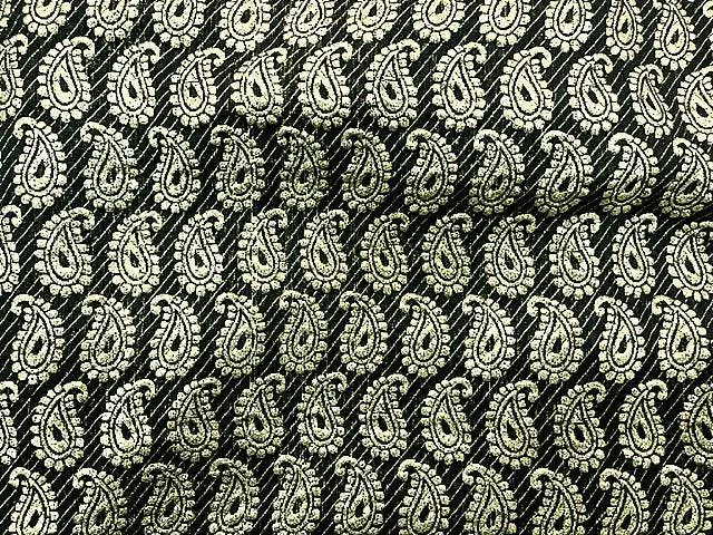 Large Paisley - Brocade Fabric