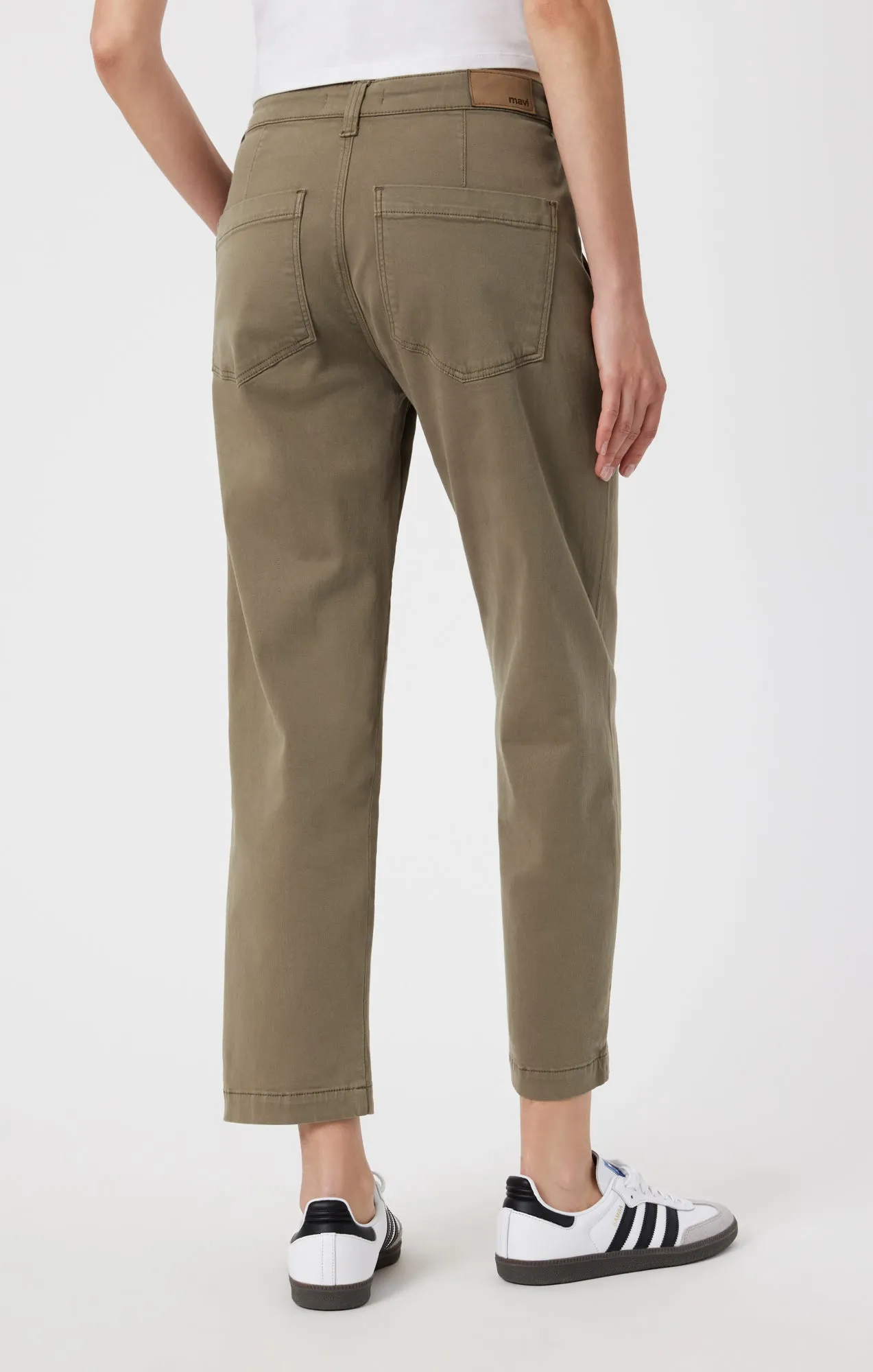 LAUREN STRAIGHT CHINO IN DUSKY CASUAL TWILL