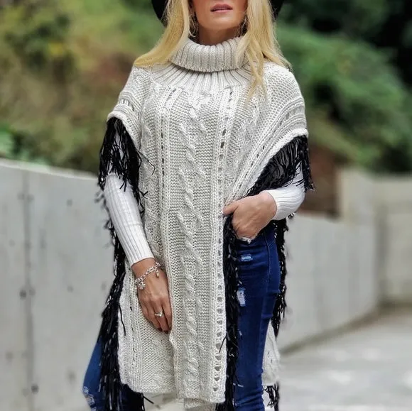 Lenora Sweater Poncho