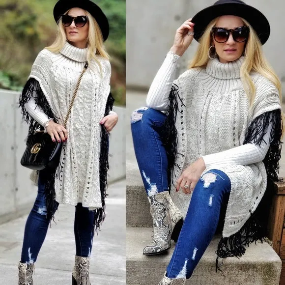 Lenora Sweater Poncho