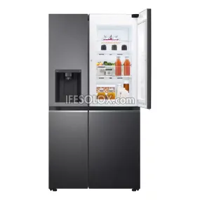 LG GC-J257SLRS 674L Smart Inverter Door in Door, Side By Side Refrigerator with Water Dispenser, WiFi & AI - Brand New