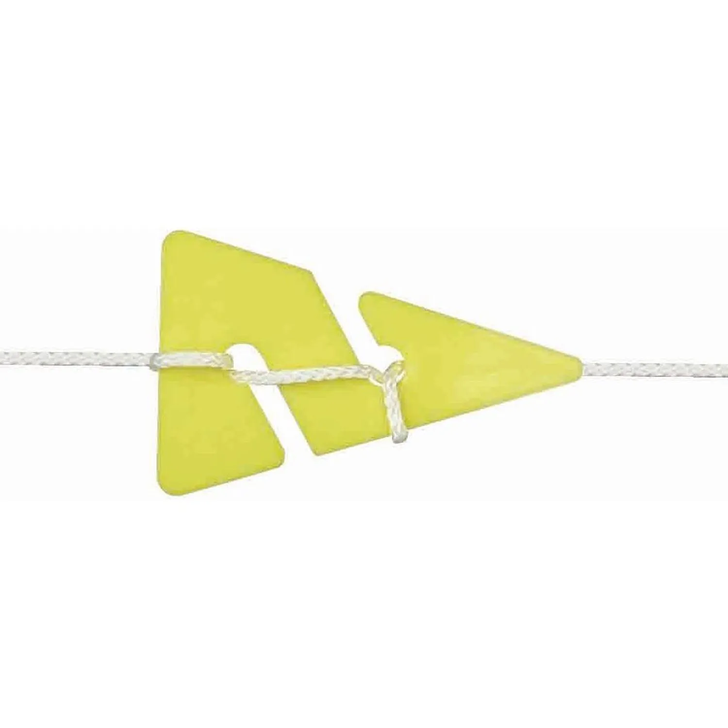 Line Arrow Neon Yellow