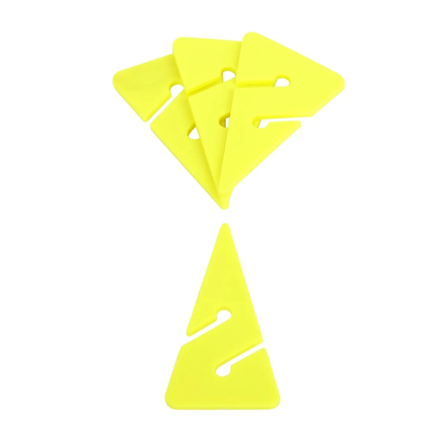 Line Arrow Neon Yellow