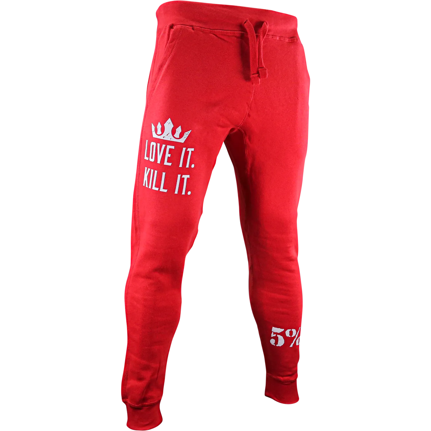 Love It. Kill It. Crown, Joggers with White Lettering