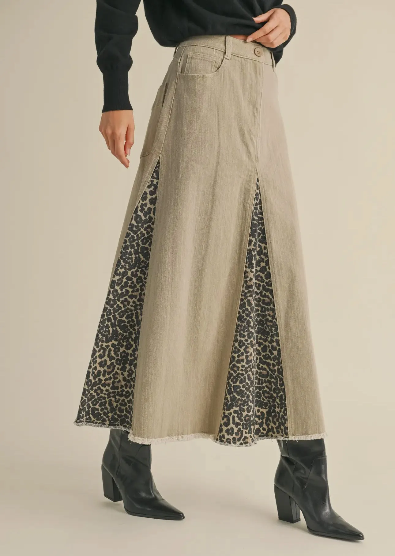 Lovely Leopard Skirt