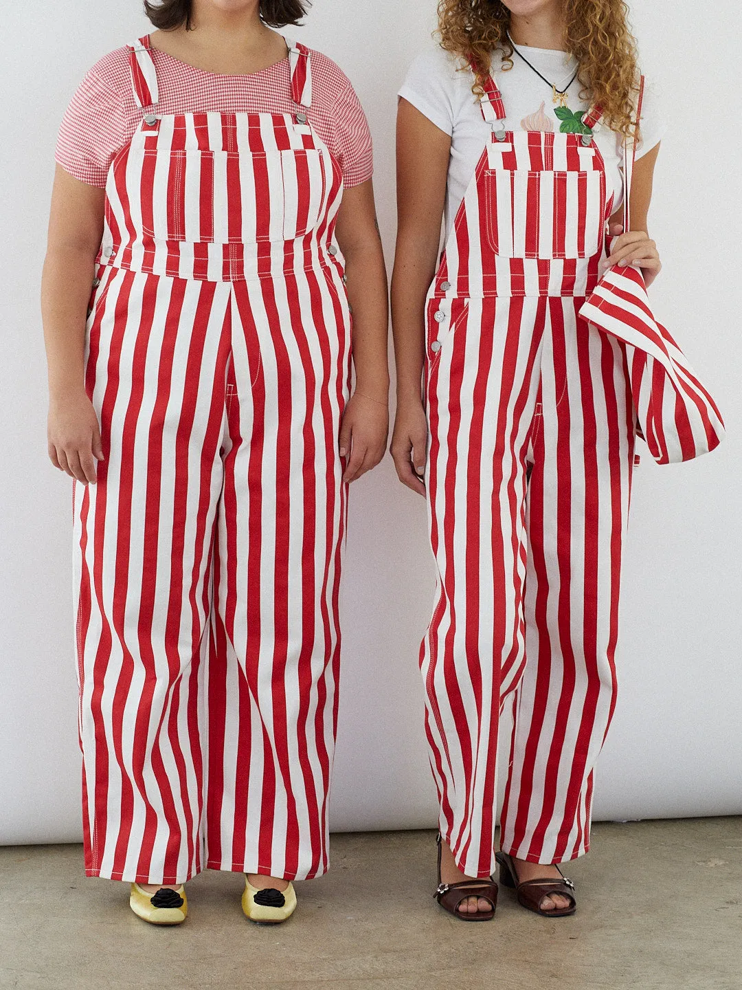 Lucy Overall - Pomodoro Stripe