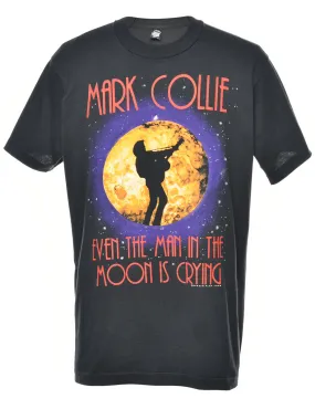 Mark Collie Even The Man In The Moon Is Crying Printed T-shirt - L