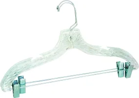 Merrick C72210-S12 Suit Hanger, Plastic, Clear :PK  2: QUANTITY: 12