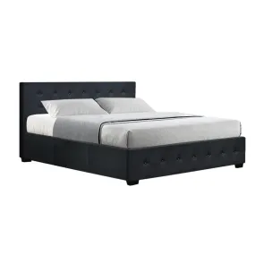 Mindil Storage Queen Bed Frame Charcoal