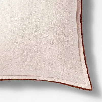 New - Oversized Linen Square Throw Pillow - Threshold designed with Studio McGee