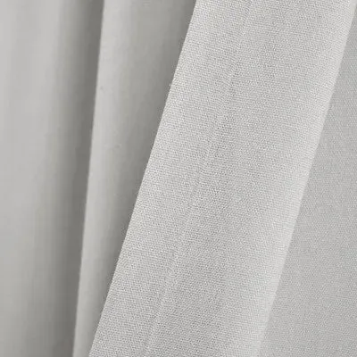 New - Set of 2 (84"x52") Faux Linen Grommet Window Curtain Panels Light Gray - Lush Décor