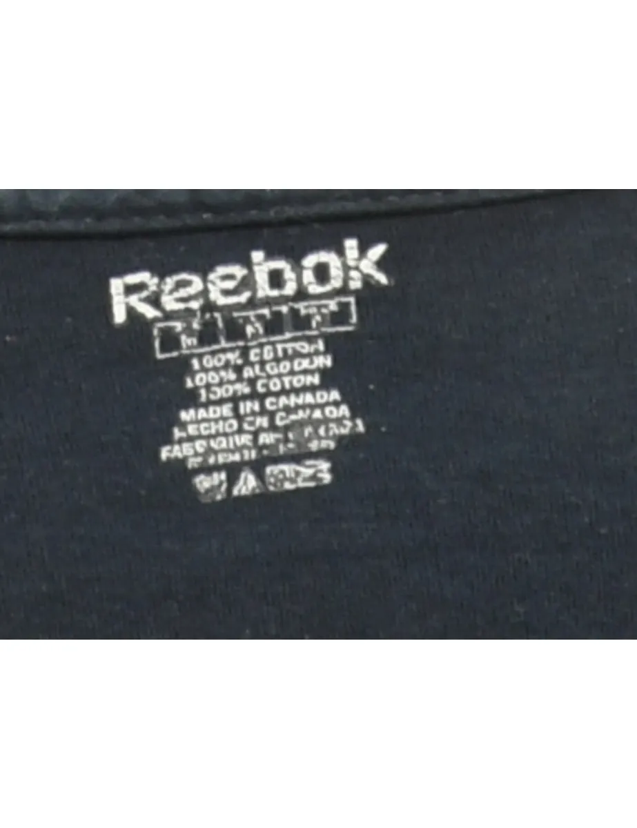 NHL Navy Reebok Sports T-shirt - M