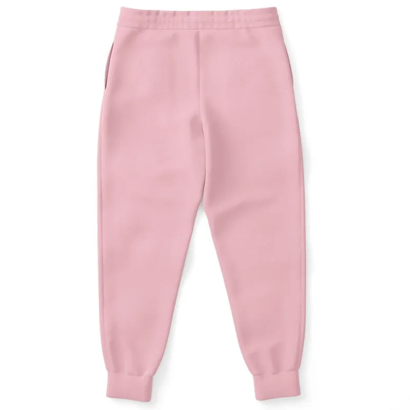 Pale Pastel Cool Pink Joggers | Unisex | with PLUS sizes | Bright Pale Pastel Cool Pink | C0M30Y8K0