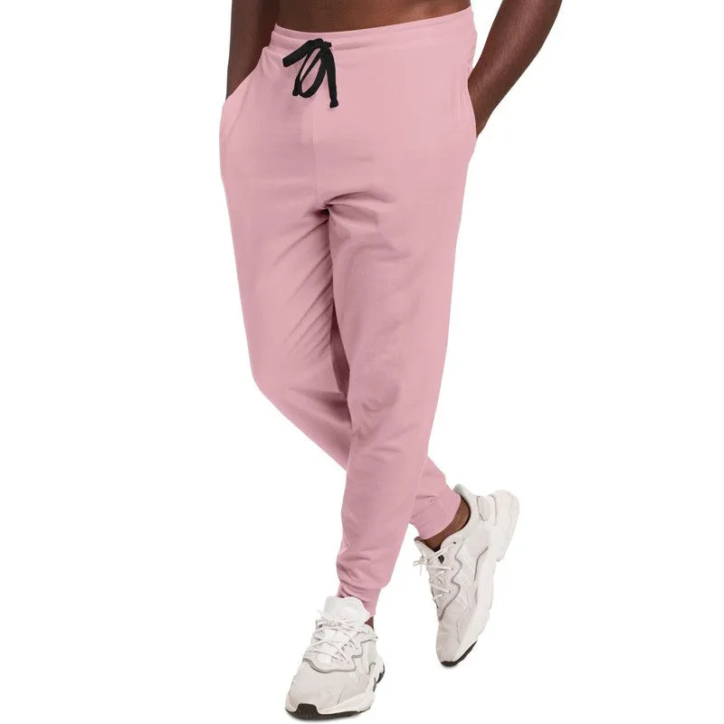 Pale Pastel Cool Pink Joggers | Unisex | with PLUS sizes | Bright Pale Pastel Cool Pink | C0M30Y8K0