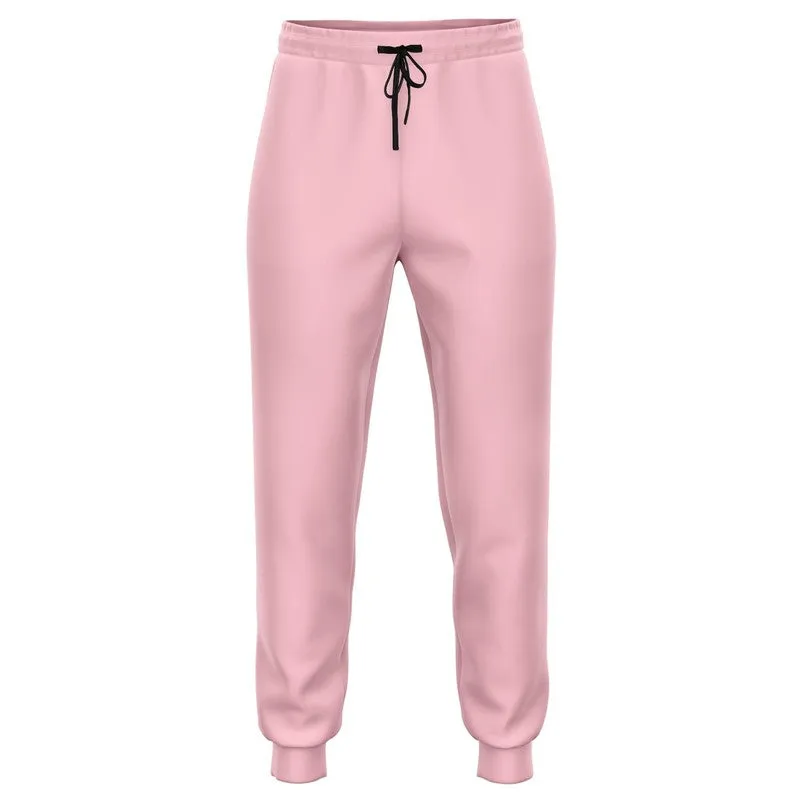 Pale Pastel Cool Pink Joggers | Unisex | with PLUS sizes | Bright Pale Pastel Cool Pink | C0M30Y8K0