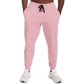 Pale Pastel Cool Pink Joggers | Unisex | with PLUS sizes | Bright Pale Pastel Cool Pink | C0M30Y8K0