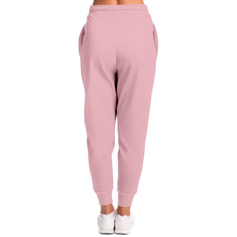 Pale Pastel Cool Pink Joggers | Unisex | with PLUS sizes | Bright Pale Pastel Cool Pink | C0M30Y8K0