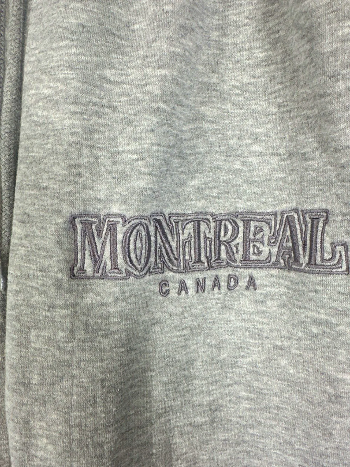 PrettyLittleThing Grey Montreal Canada Joggers UK M