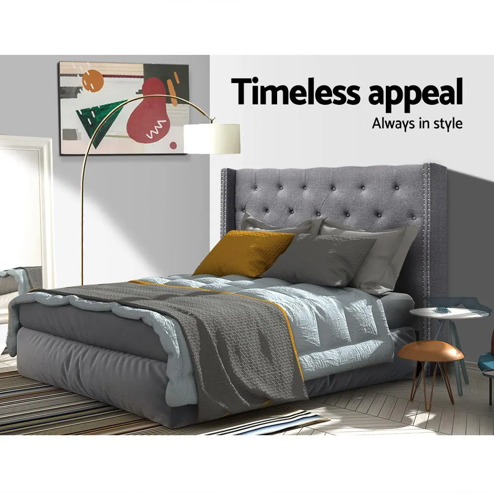 Queen Size | Luca Bed Headboard (Grey)