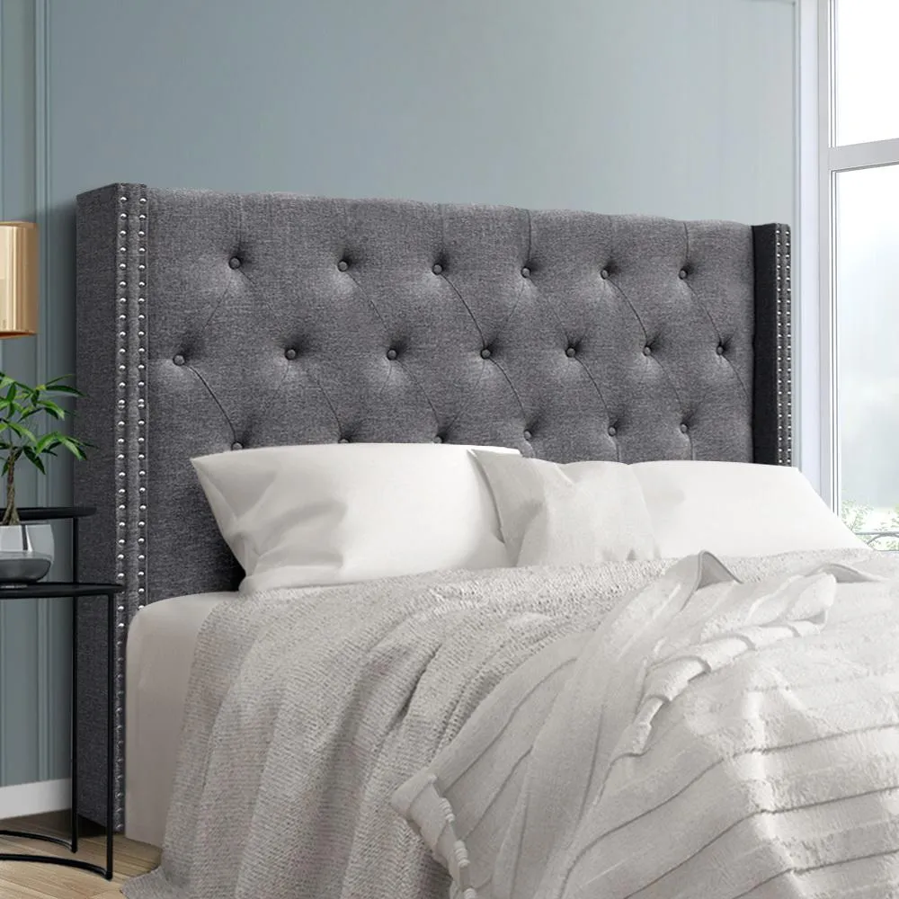 Queen Size | Luca Bed Headboard (Grey)