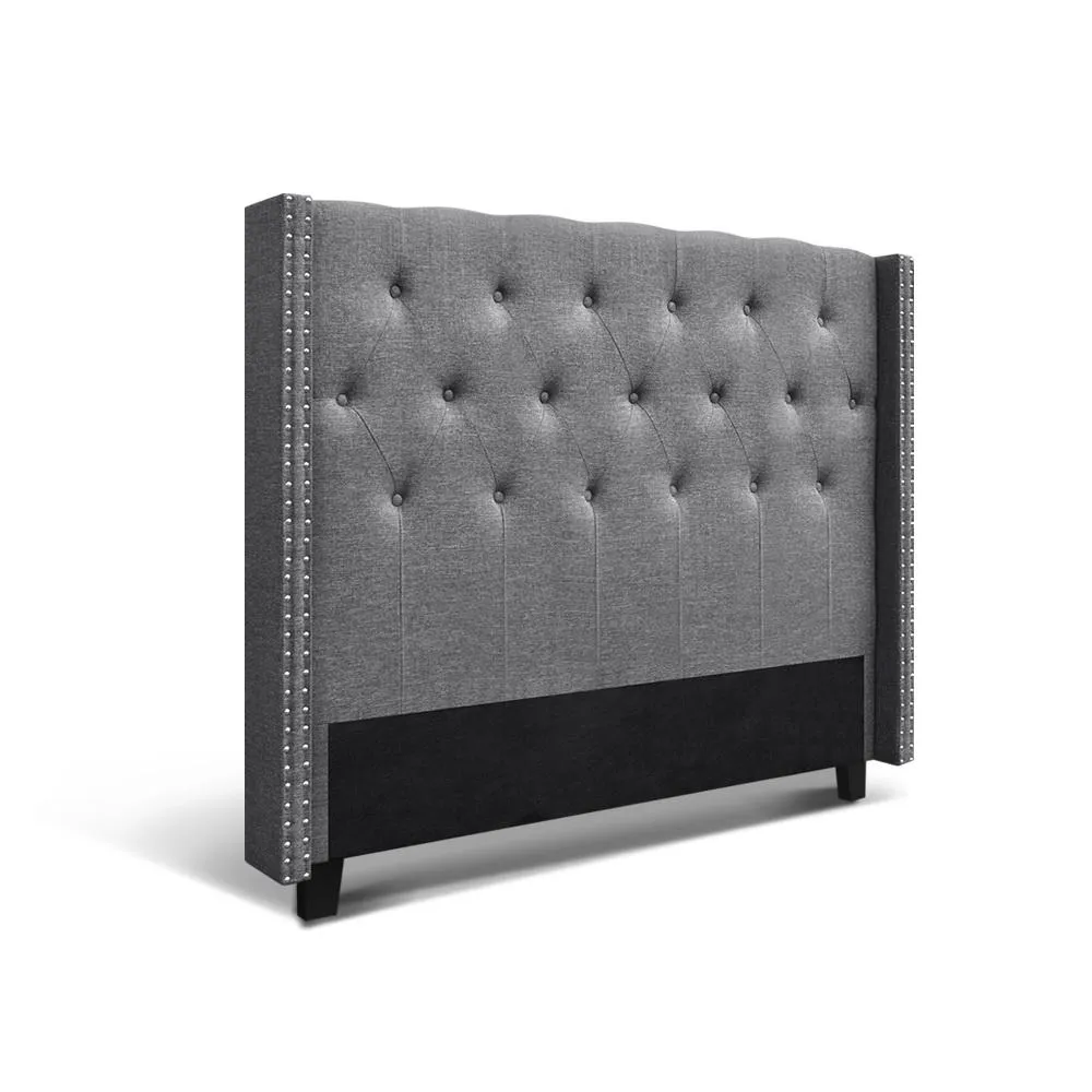 Queen Size | Luca Bed Headboard (Grey)