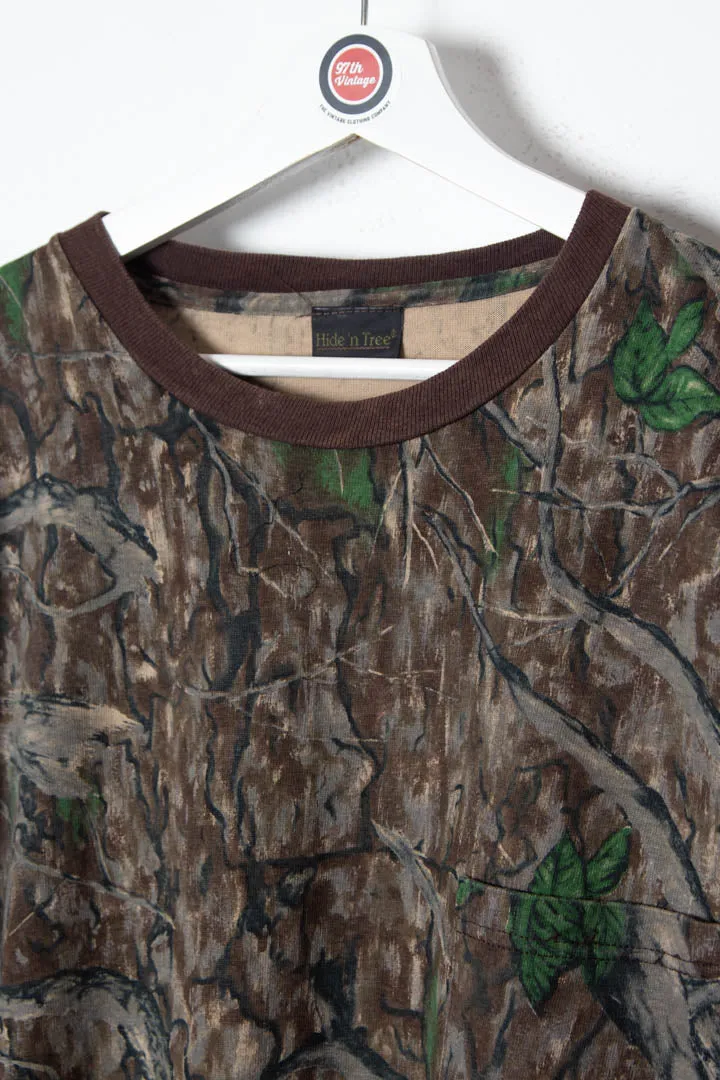 Realtree Camo Longsleeve Pocket T-Shirt (L)