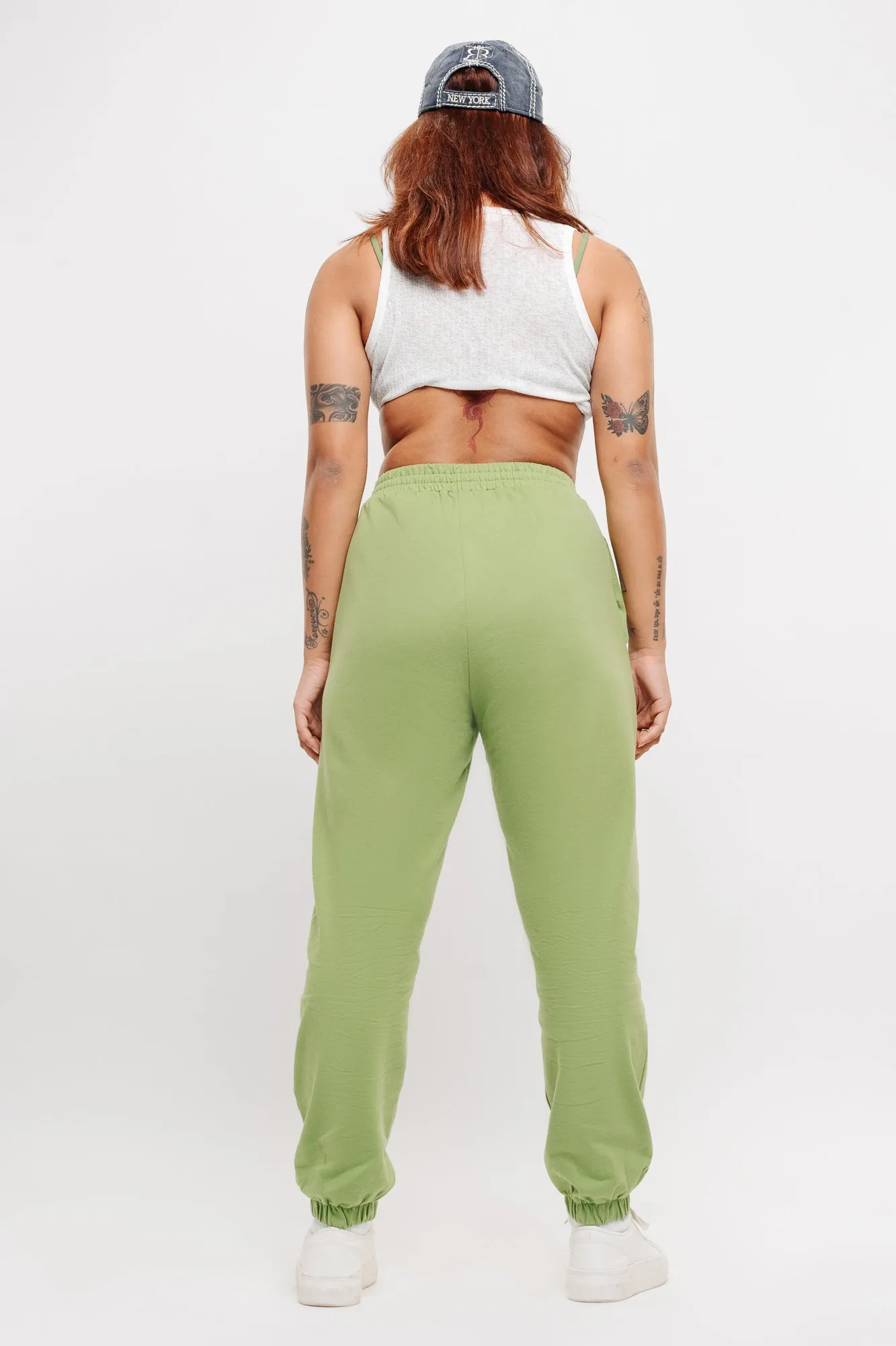 Sage Cotton Joggers