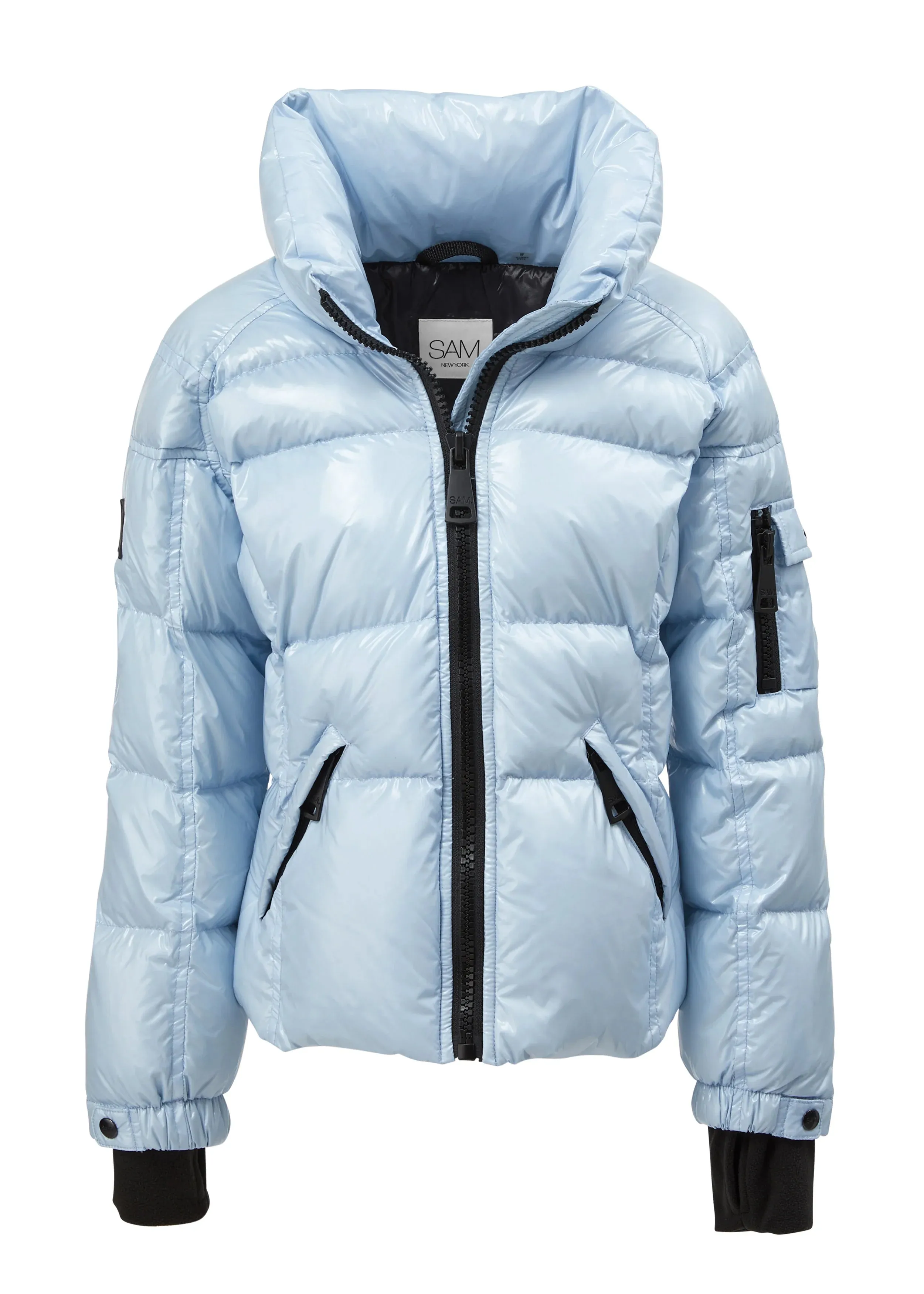 SAM New York Girls “Freestyle” Iridescent Down Jacket