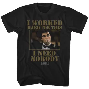 Scarface Nobody Men's T-Shirt