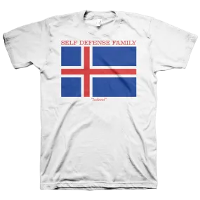 Self Defense Family "Iceland" White T-Shirt