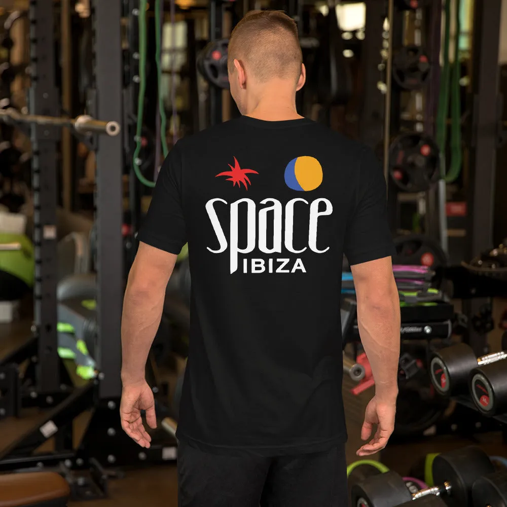 Space Ibiza Beach Club Logo Black T-shirt