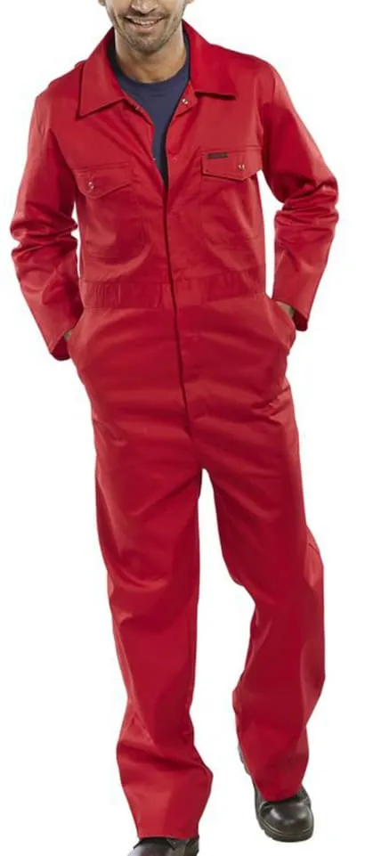 Standard Overall 65/35 Polycotton Boiler suit Coverall - Beeswift Pcbs