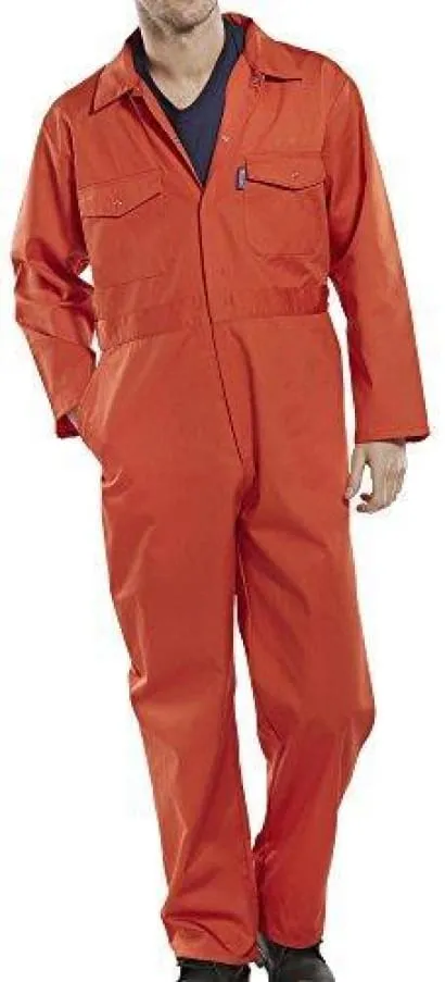 Standard Overall 65/35 Polycotton Boiler suit Coverall - Beeswift Pcbs