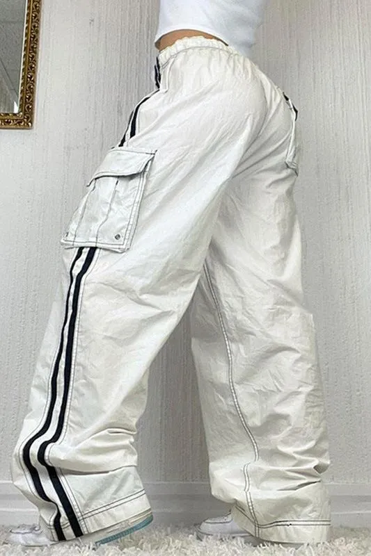 Street Cinch Stitched Pocket Pants