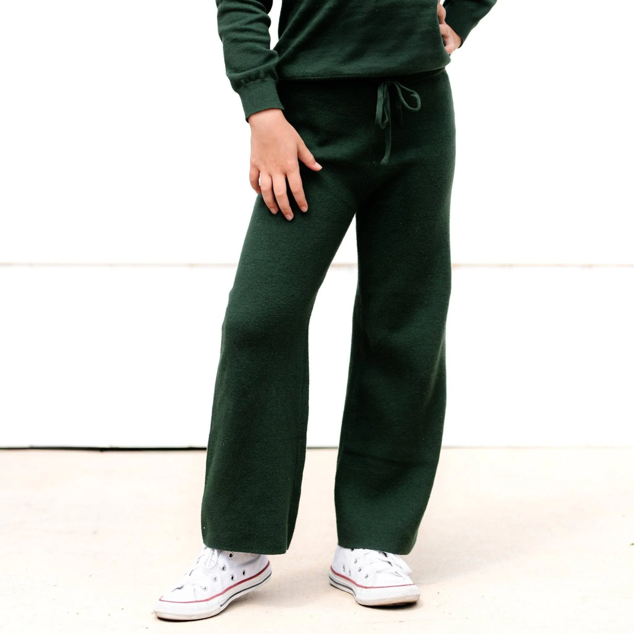 Sweater Pants - Forest Green