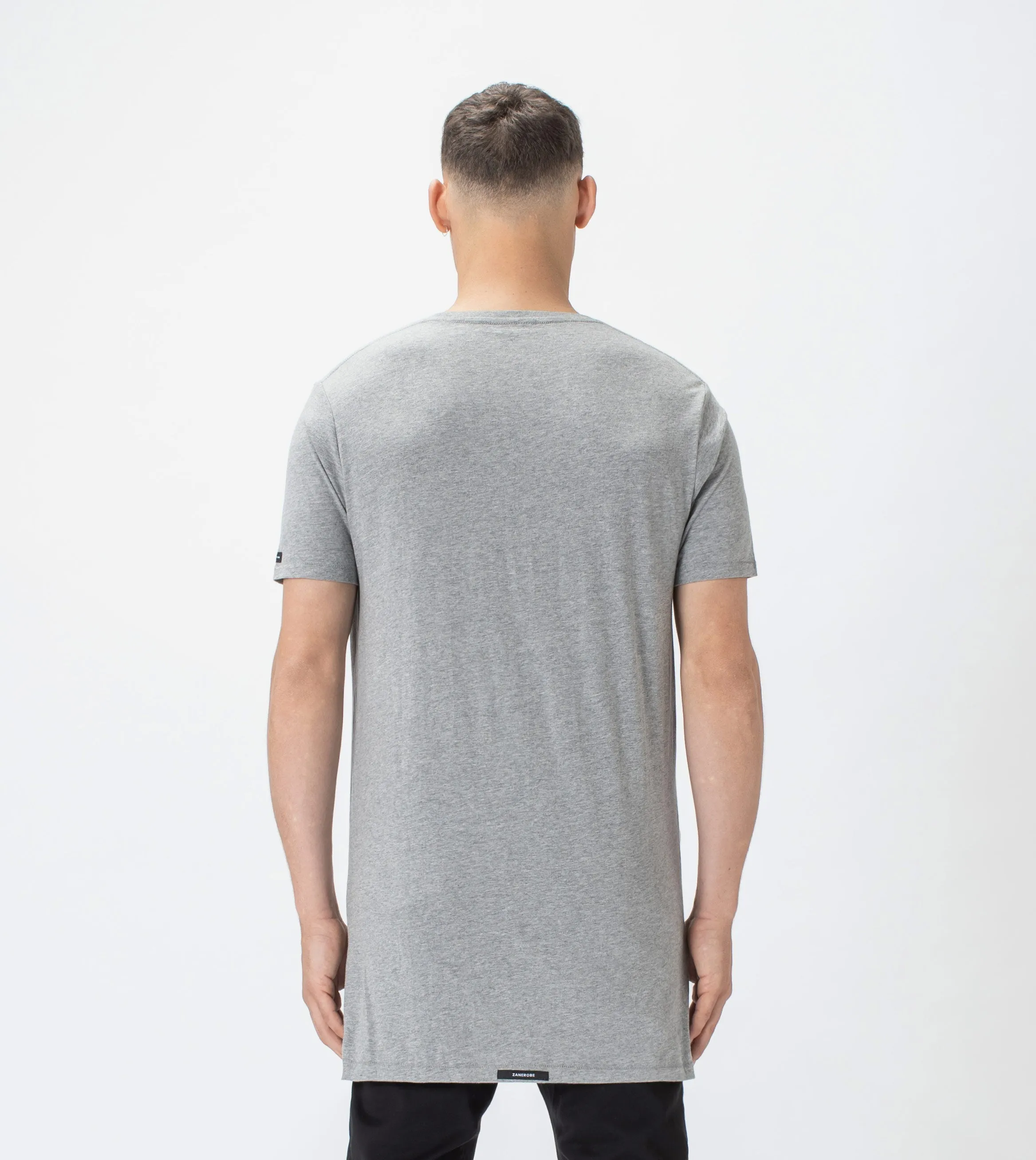 Tall Tee Dk Grey Marle