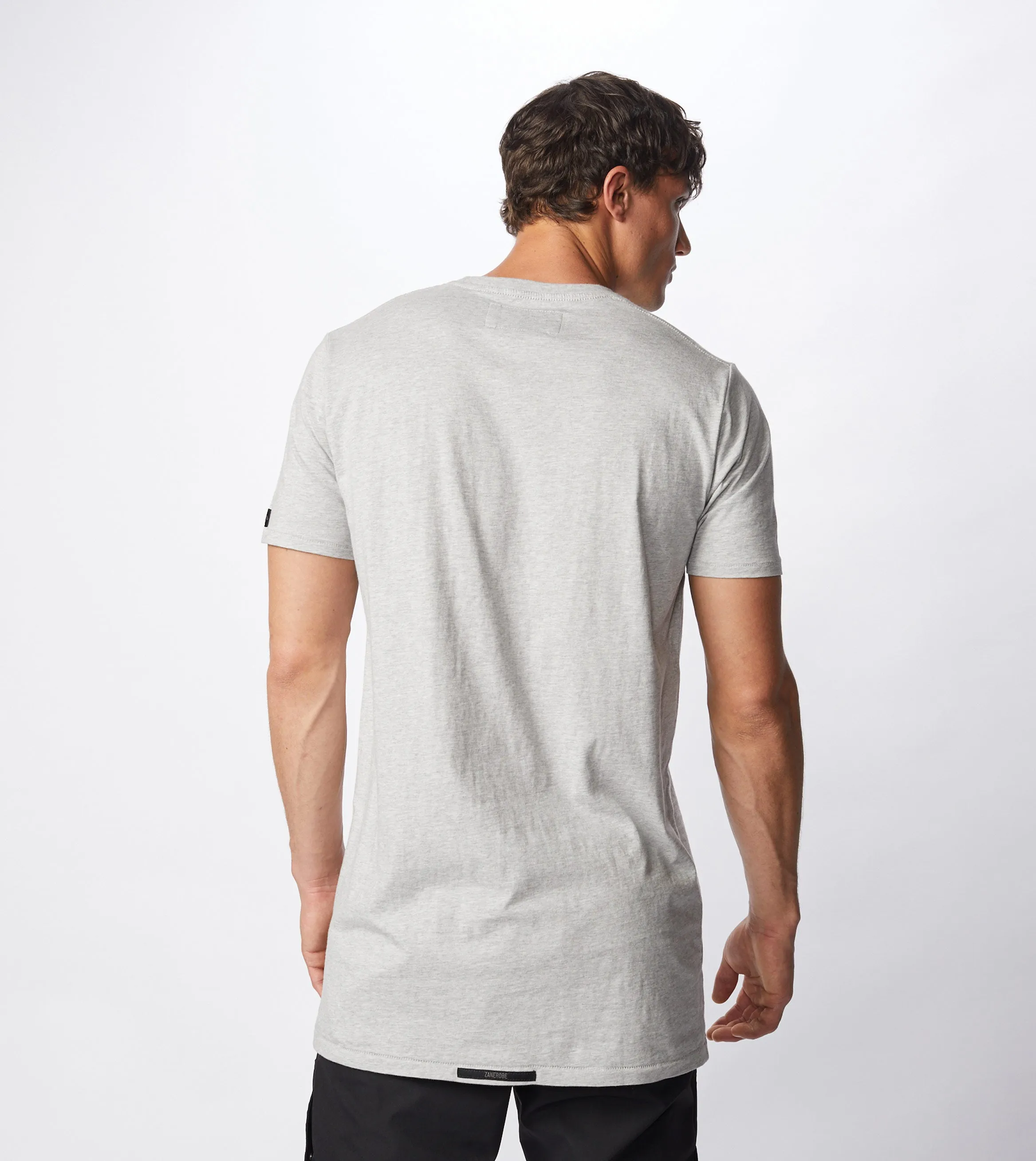 Tall Tee Silver Marle