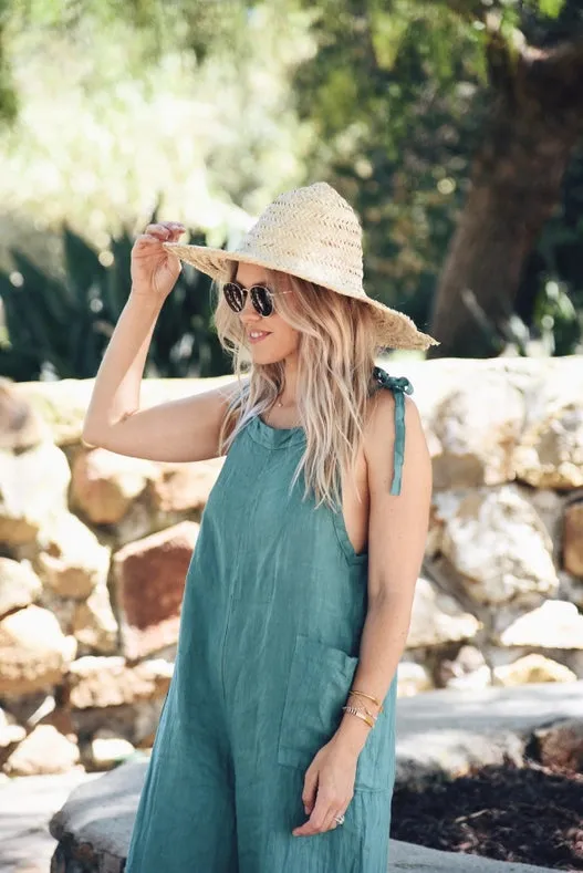 The Linen Overall // Lagoon