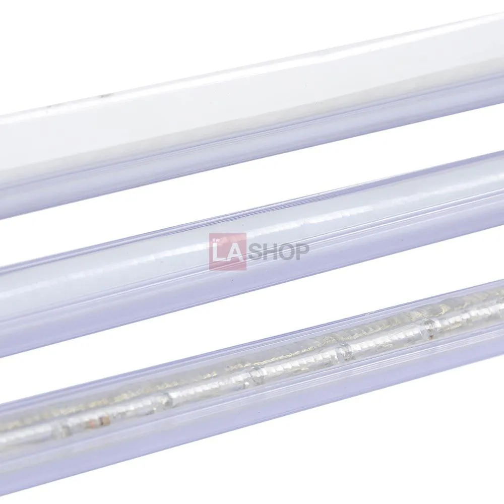 TheLAShop 3ft Clear PVC Channel Mounting for Neon Rope Light 5ct/pk