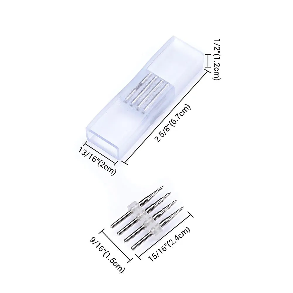 TheLAShop 4-Wire Splice Connector Set(10) for Neon Rope Light 18x8mm