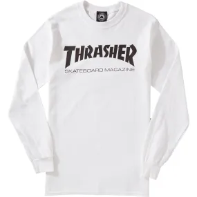 Thrasher Skate Mag Long Sleeve T-Shirt - White